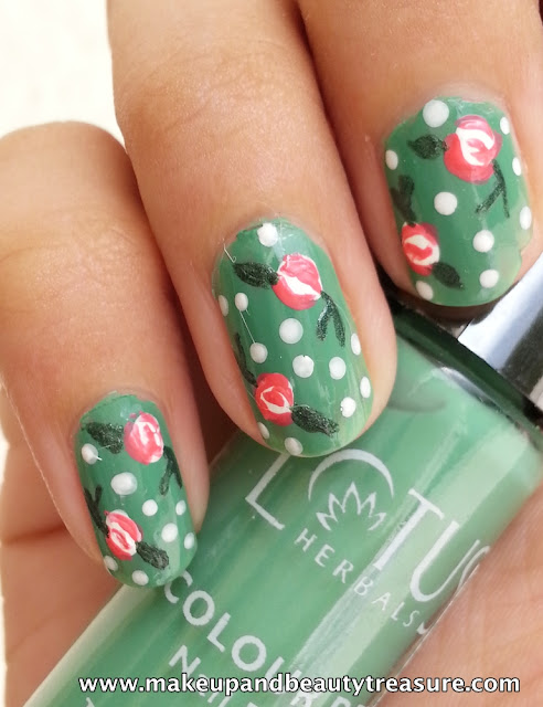 Rose Nail Art Tutorial