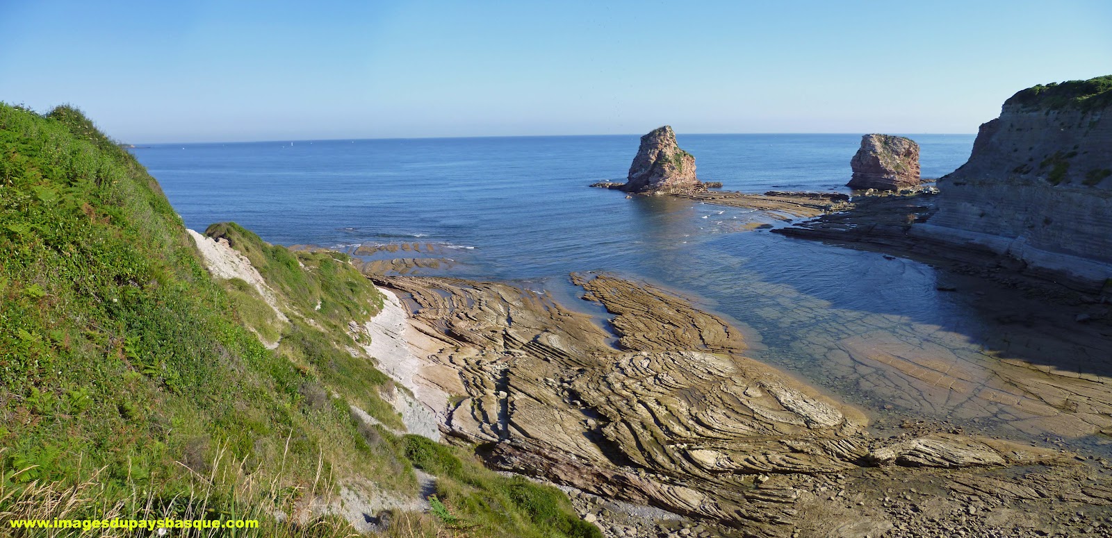 Panoramiques depuis le site de Abbadia Ã  Hendaye