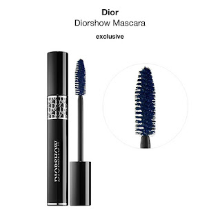 Full lashes blue mascara