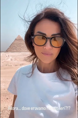 Selfie Giorgia Palmas Piramide
