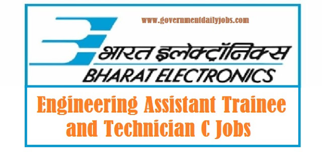 BEL Technician & Engineering Assistant Trainee Jobs 2021