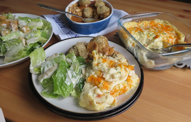 Twice Baked Mashed Potatoes