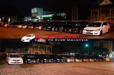 Konvoi Bersama Civic FD Club Malaysia (CFDC) ~ Blog Cikgu 
