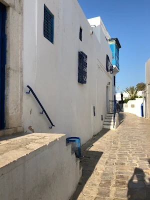 Sidi Bou Saïdの街並み