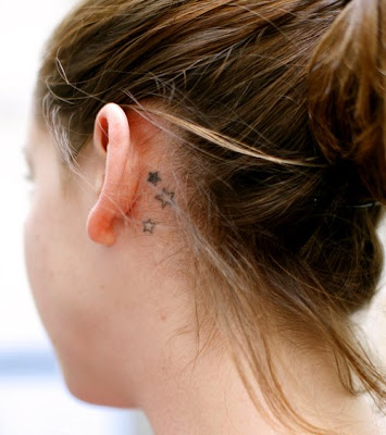 Star Tattoo Ear