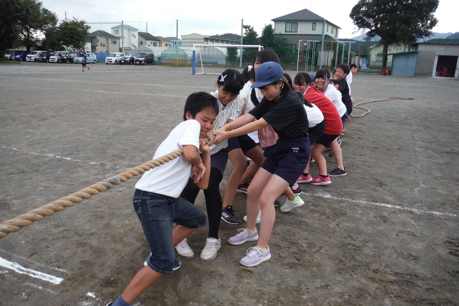 かがやけ ６年生 連合運動会練習