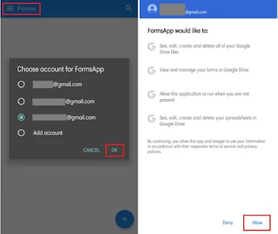 Cara Membuat Google Forms di HP Android