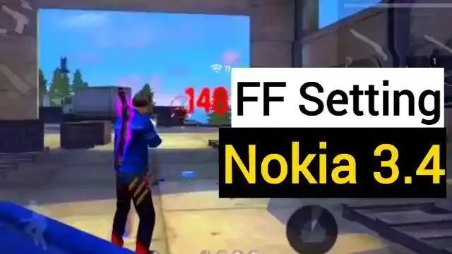 Best free fire headshot setting for Nokia 3.4 in 2022