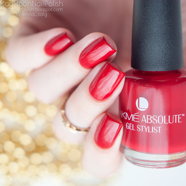 Lakme Absolute Gel Stylist Scarlet Red