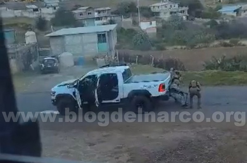  Sicarios de La Familia Michoacana y Los Torrijos se enfrentaron en Acambay, Estado de México, al menos dos gatilleros murieron