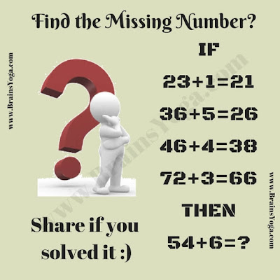 Logical Maths Picture Puzzle