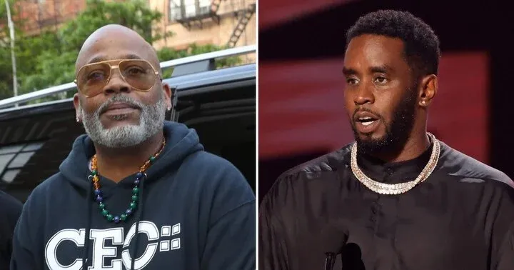 Damon Dash en compagnie de P diddy