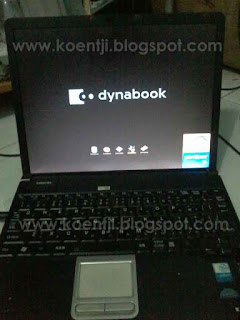 install windows di toshiba dynabook via lan