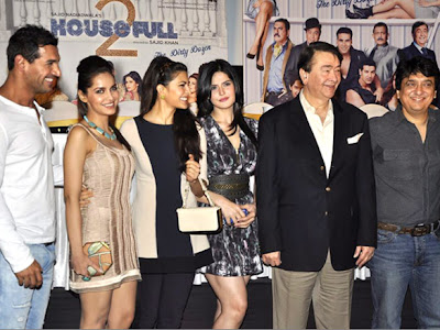 Celebrities at  'Housefull 2' First look launch Images,Photo gallery