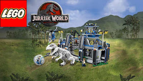Dinosaur Coloring City Lego dinosaurs Jurassic World Indominus Rex Breakout 75919 construction Kit