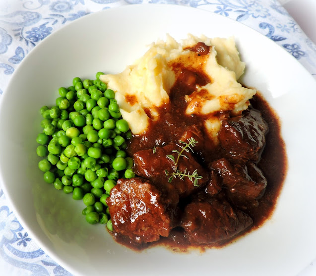 Braised Brisket with Stout & Onions