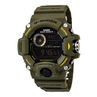 Casio G Shock Rangeman GW94003CR Solar Watch, with Triple Sensor for altimeter/barometer, thermometer, digital compass