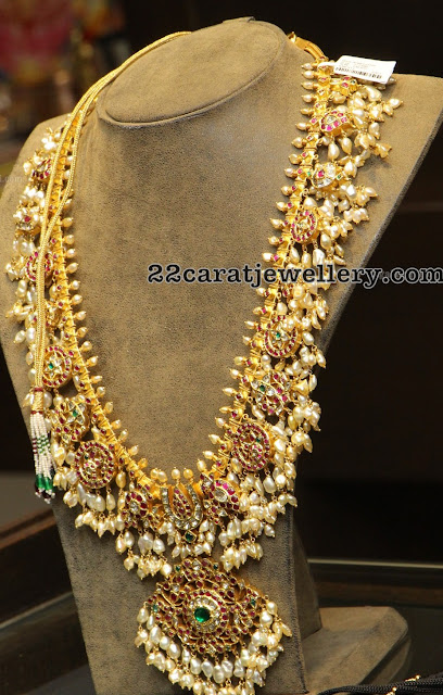 Latest Kundan Guttapusalu Long Chain