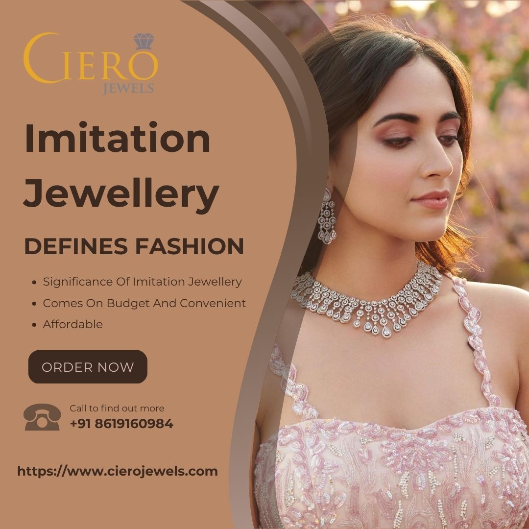 Imitation Jewellery Defines Fashion