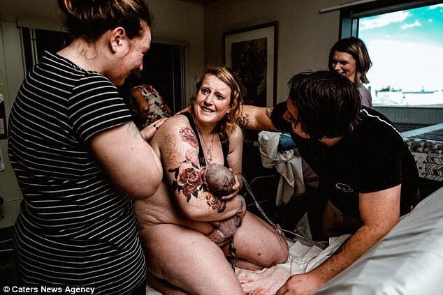 Stunning Pictures Portray The Reality Of Childbirth - MADDISON GORE