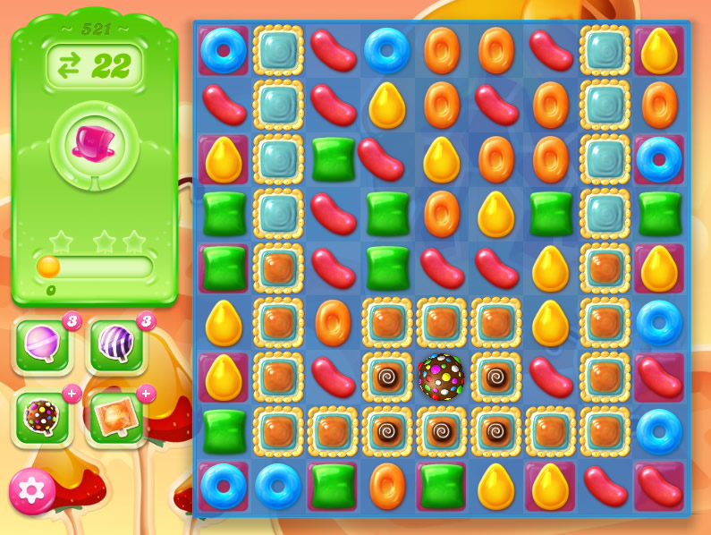 Candy Crush Jelly Saga 521