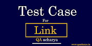 Test Cases For Link and How to Write Test Cases For Link