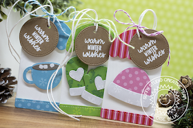 Sunny Studio Stamps: Build-A-Tag Warm & Cozy Holiday Cheer Warm Winter Wishes Gift Tags by Eloise Blue