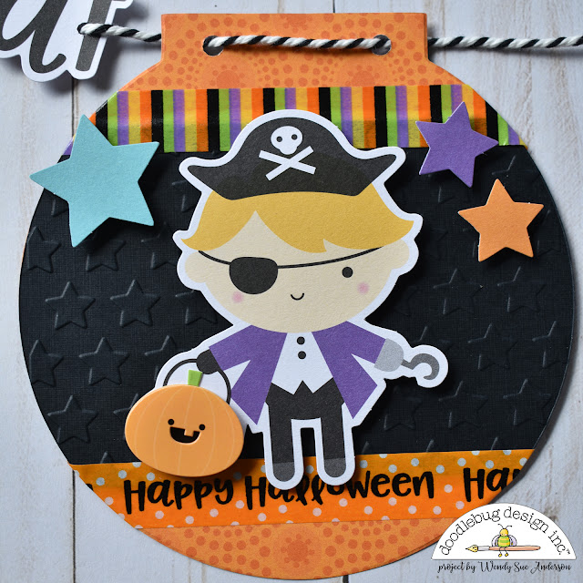 "Booville" Halloween Trick-or-Treat banner by @WendySue for Doodlebug Design