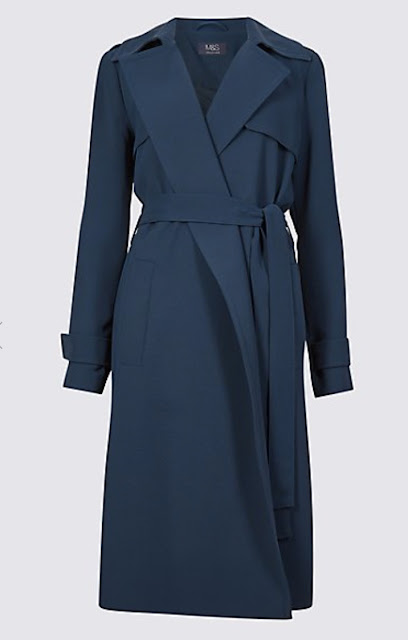 Marks & spencer Crepe Trench Coat