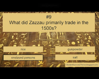 The correct answer is enslaved persons.