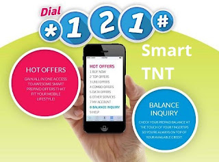 Smart and TNT dial *121#