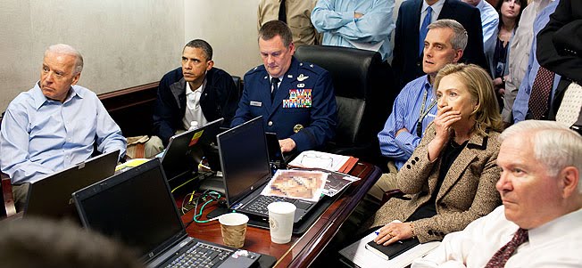 BIN LADEN KILLING, MONITORING OPERATION NAIL GERINOMO LIVE!