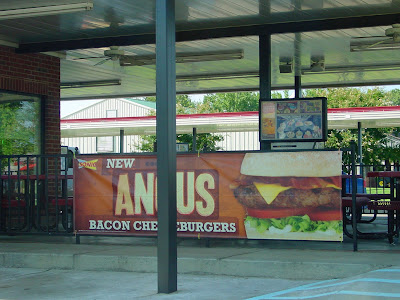 Sonic's newest menu item:  The Anus Burger