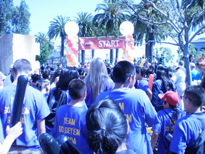 2013 Kidney Walk Start Line