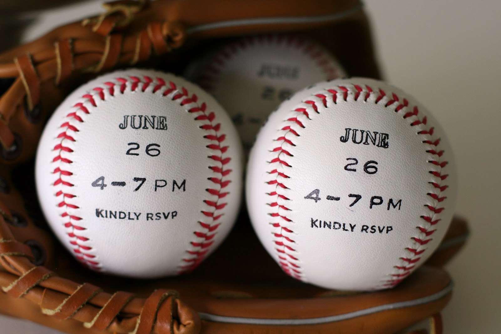 Baseball Cool Invitations 1