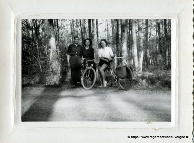 Photo noir et blanc : forêt de l'Espinasse