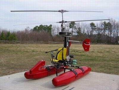 homemade helicopter re-creation