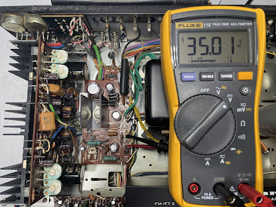 Marantz 4230_Power Supply Board (P800)_voltage regulator adjustment