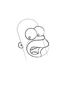 Toon-Land: How To Draw Homer Simpson