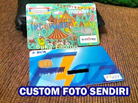 Custom E-Money dan Flazz BCA Dengan Kualitas Bagus