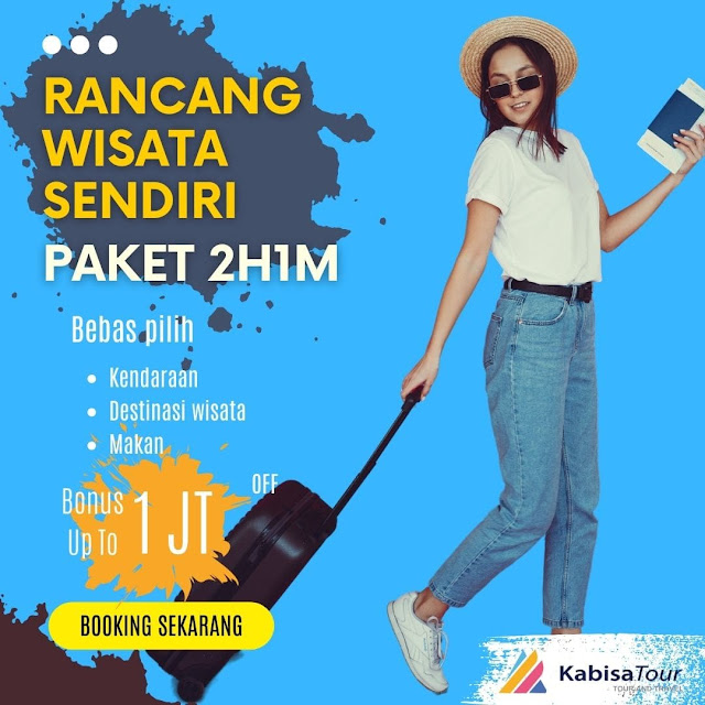 Rancang paket wisata bandung 2h1m