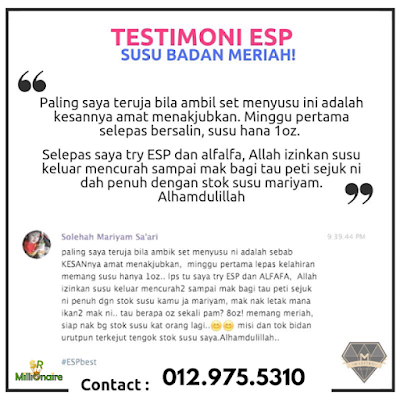 testimoni esp shaklee