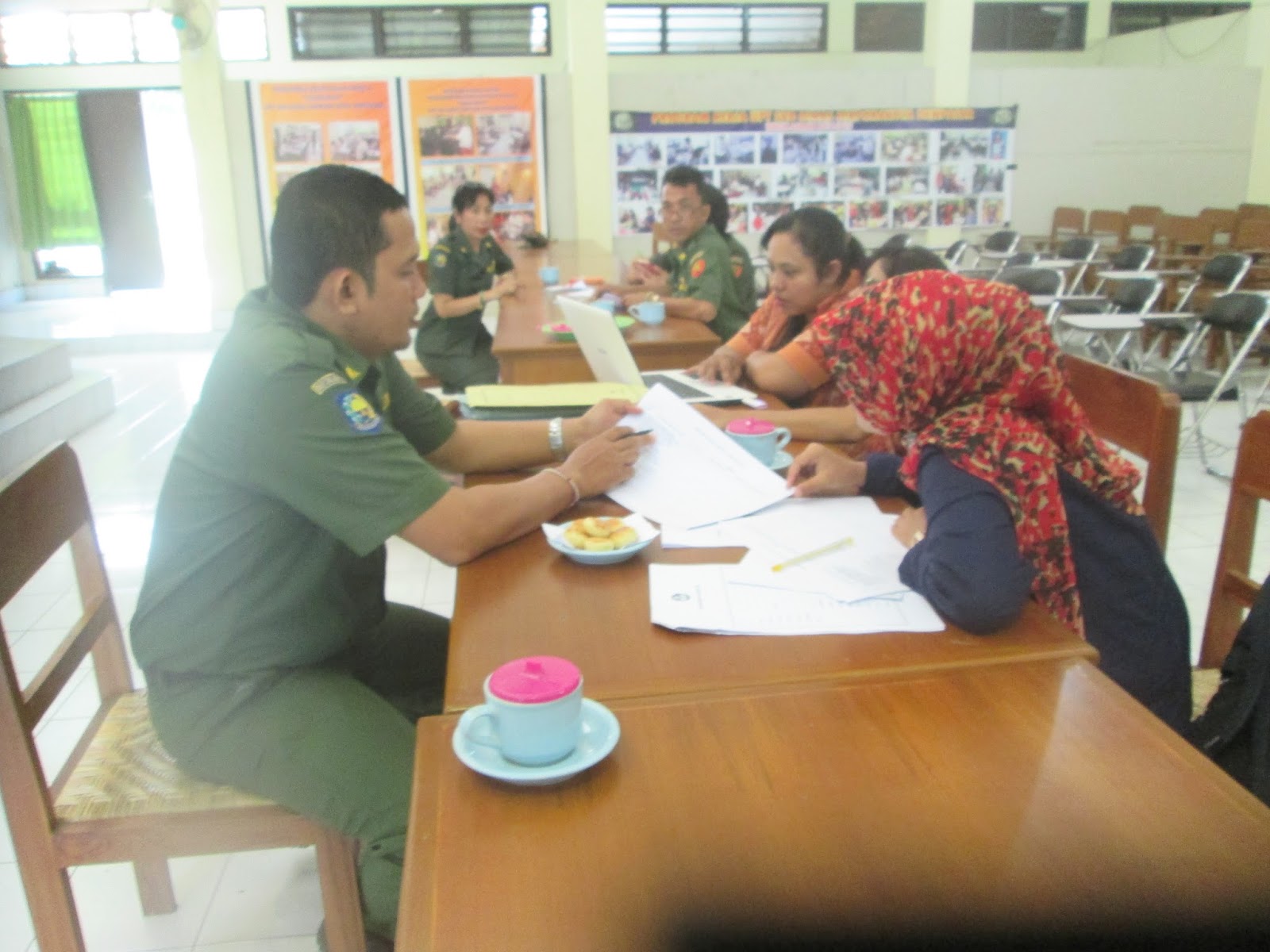 Supervisi BPPAUDNI Regional V Mataram Lombok dilaksanakan pada hari Senin tanggal 26 Oktober 2015 Petugas Supervisi datang di UPT SKB Dinas Dikpora Kota