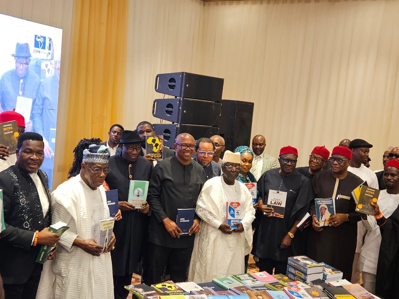 Peter Obi, Obasanjo, Jonathan attend Ozekhome's birthday and book presentation