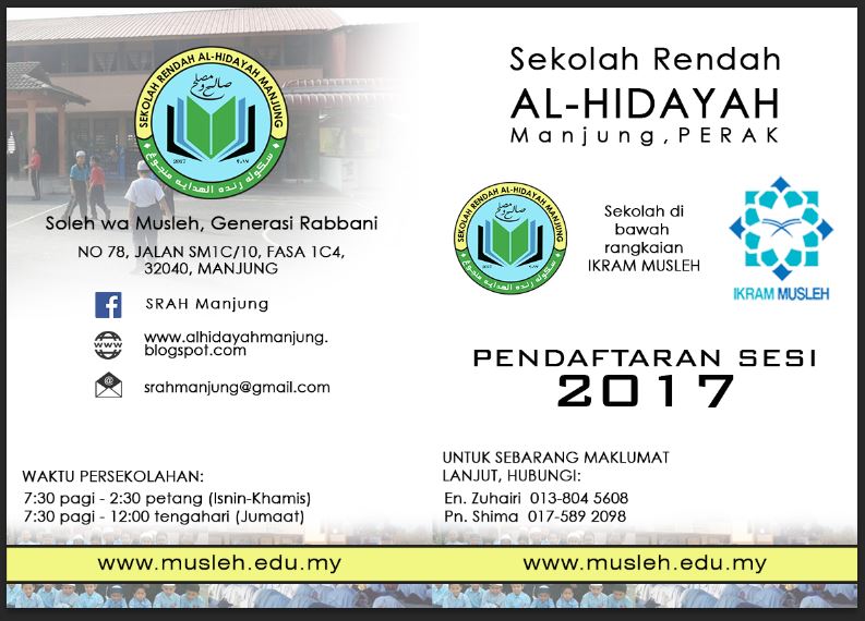 Sek Ren Al Hidayah Manjung October 2016