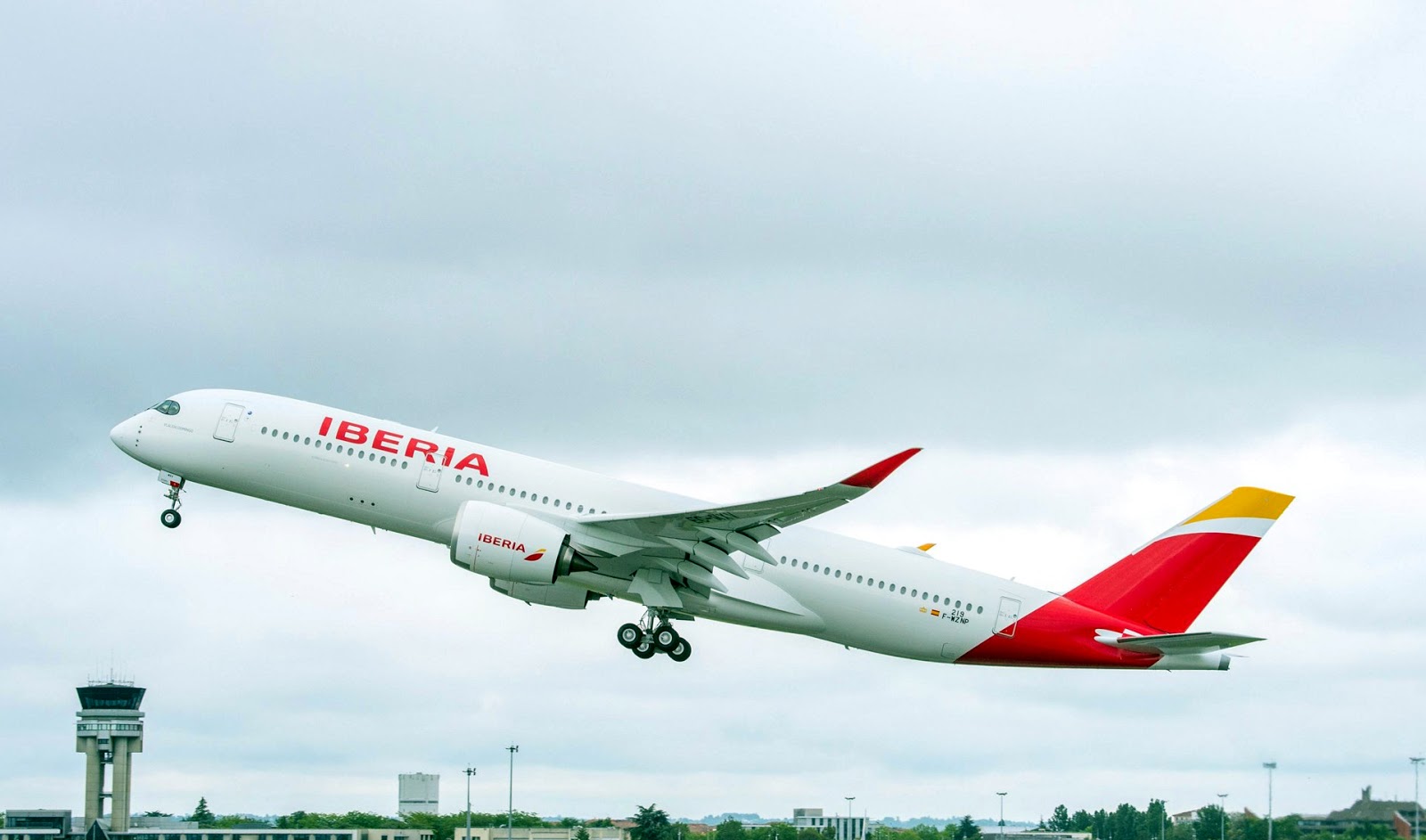 The Iberia Airbus A350 900 Takeoff Aeronef Net