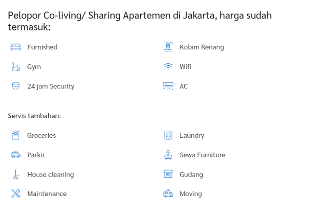 Sewa kost bulanan di jakarta