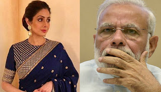 Narendra Modi mourns on Sridevi's sudden demise