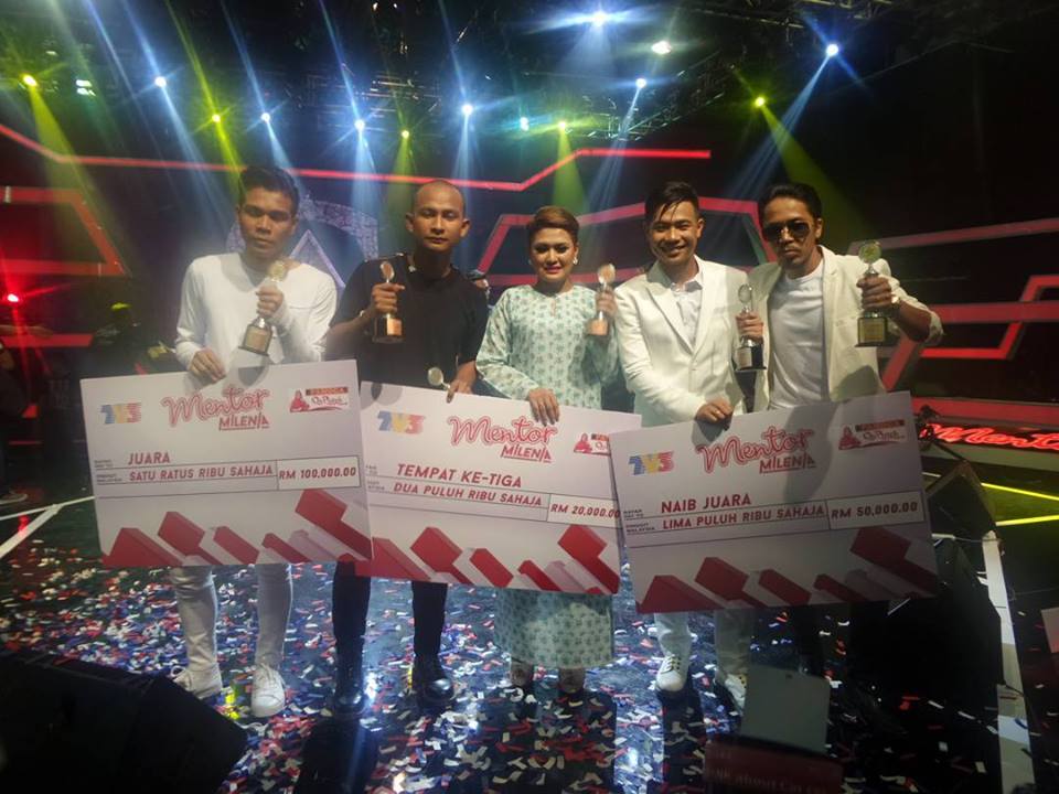 Keputusan Juara Pemenang Mentor Milenia 2016 Final TV3 