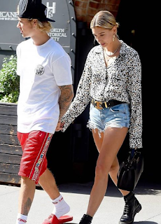 Justin Bieber Holds Hailey Baldwin Hand After Sushi Date